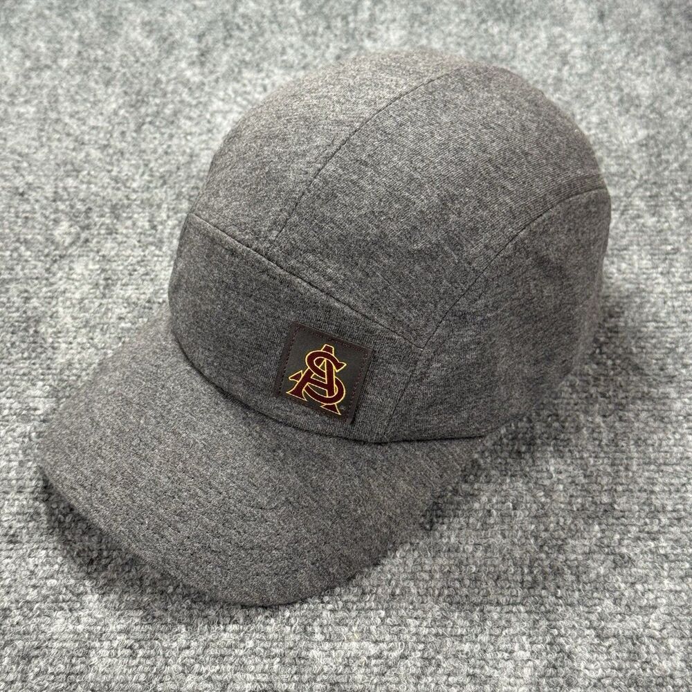 Nike Arizona State Sun Devils AW84 Hat Gray ASU NCAA Strapback Cap 5 Panel